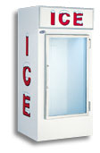 model 30 upright indoor ice box