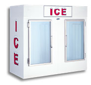 model 85 indoor upright ice box